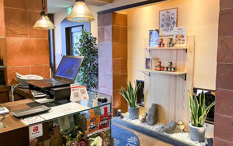 長府店店内